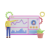Performance reviews and KPI/KRA icon